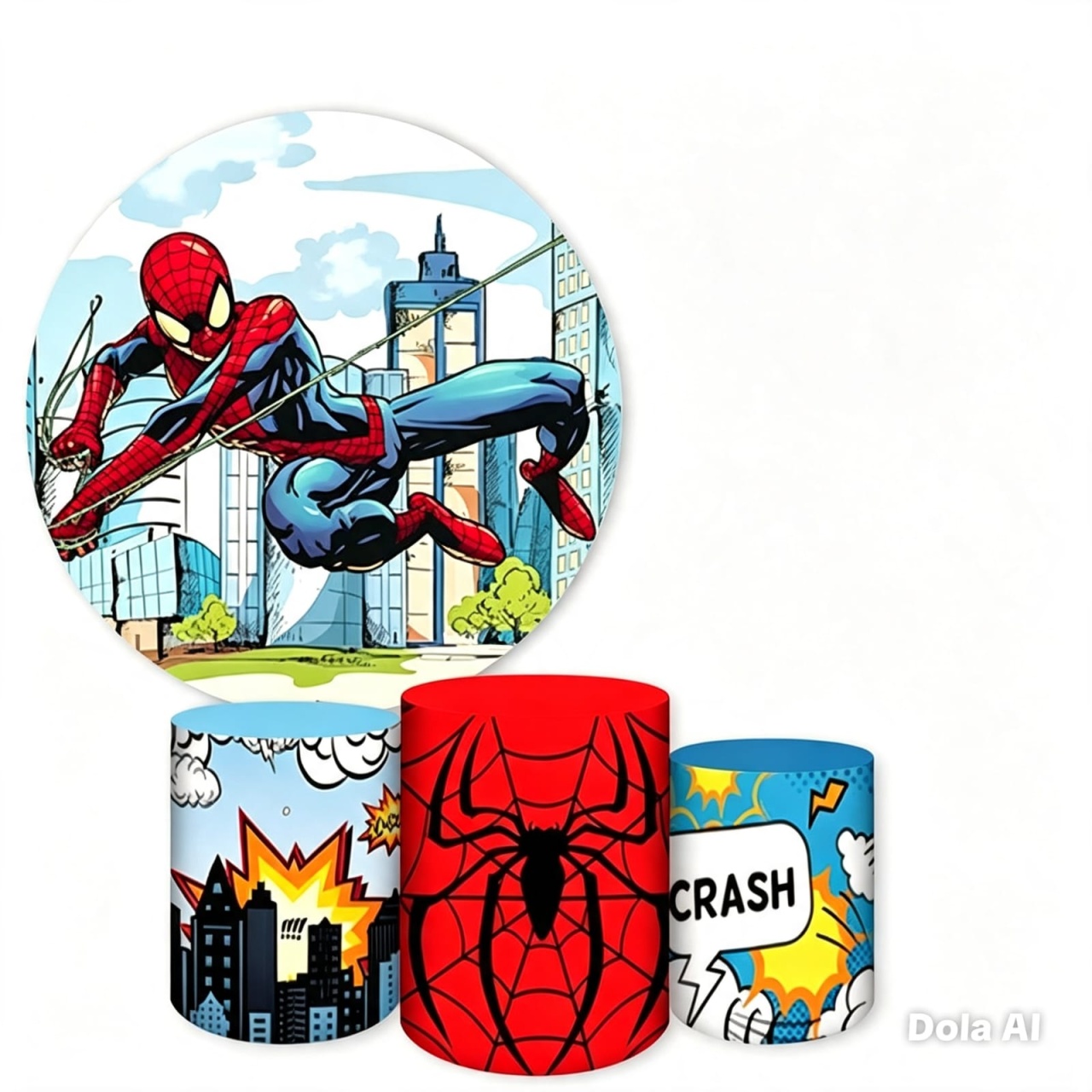 Capa Painel Red+ Colindro Homem Aranha 4 - Pegue e Monte Da Si 