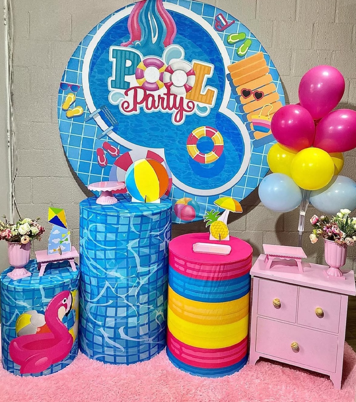 Pool Party Menina  - Helpfestas