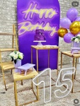 Decoração Roxo 15 Anos  - imagem 2