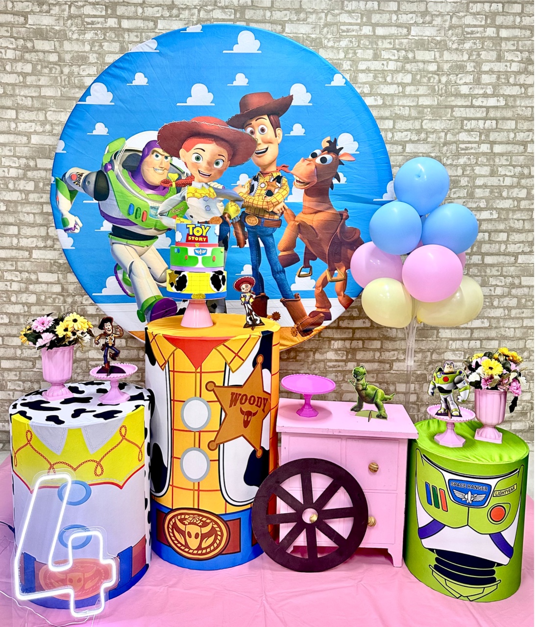 Toy Story Menina - Helpfestas