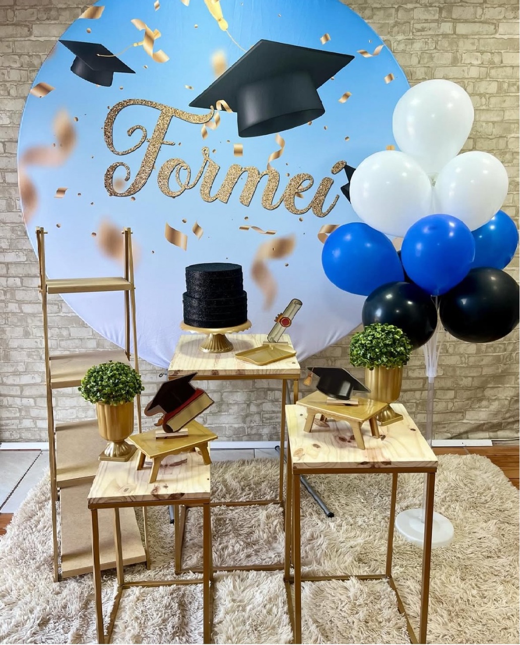 Formatura Azul  - Helpfestas