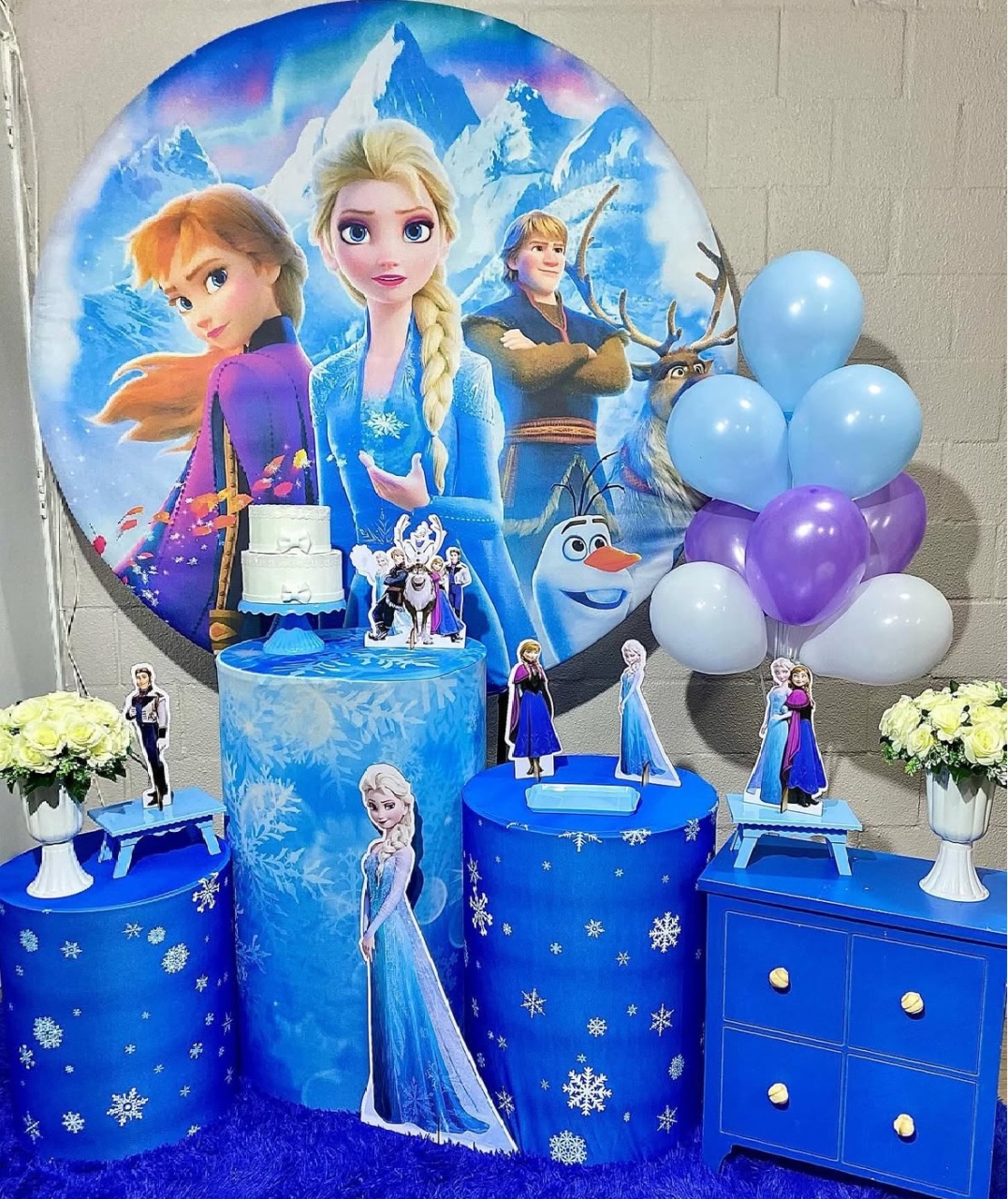 Frozen Azul - Helpfestas