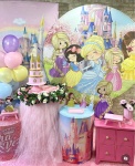 Princesas Baby Com Painel Romano  - imagem 2