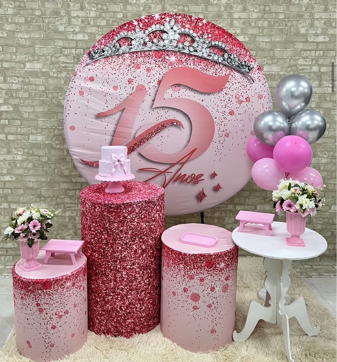 15 Anos Rosa  - Helpfestas