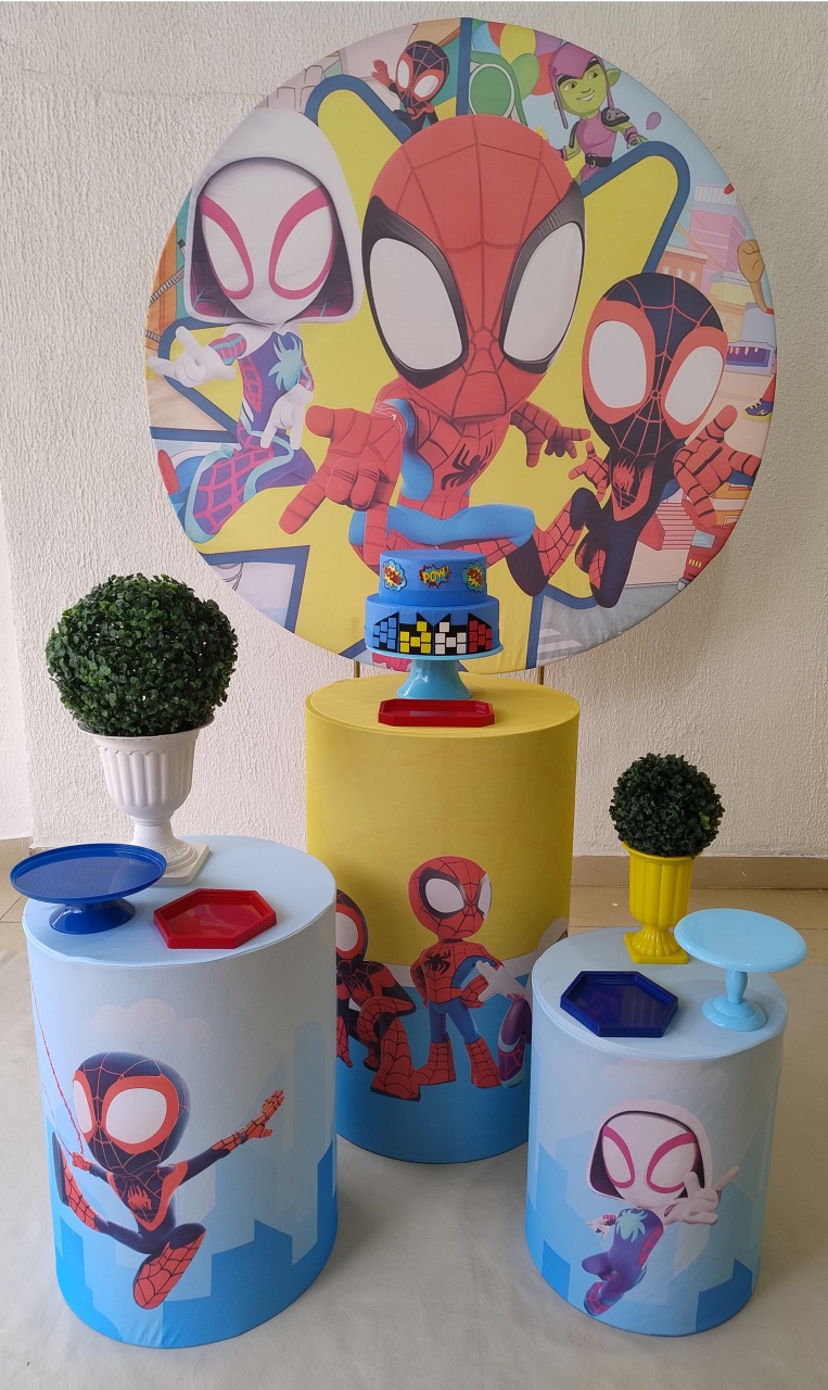 Kit Pegue E Monte Homem Aranha Spidey E Seus Amigos - Clássico - Neide Locações pegue e Monte 