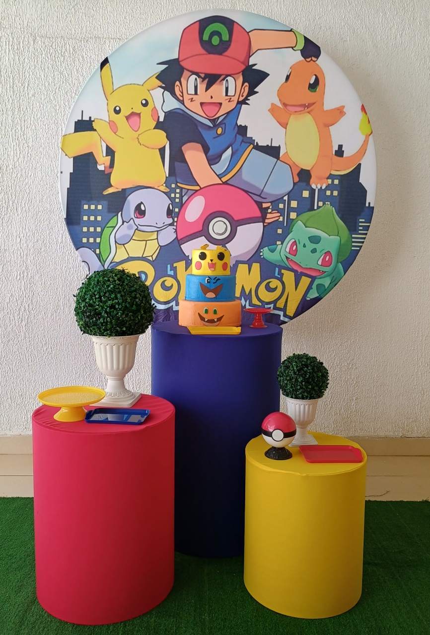 Kit Pegue E Monte Pokemon - Clássico - Neide Locações pegue e Monte 