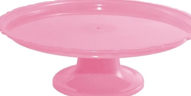 Suporte de Doces Boleira Rosa - Neide Locações pegue e Monte 