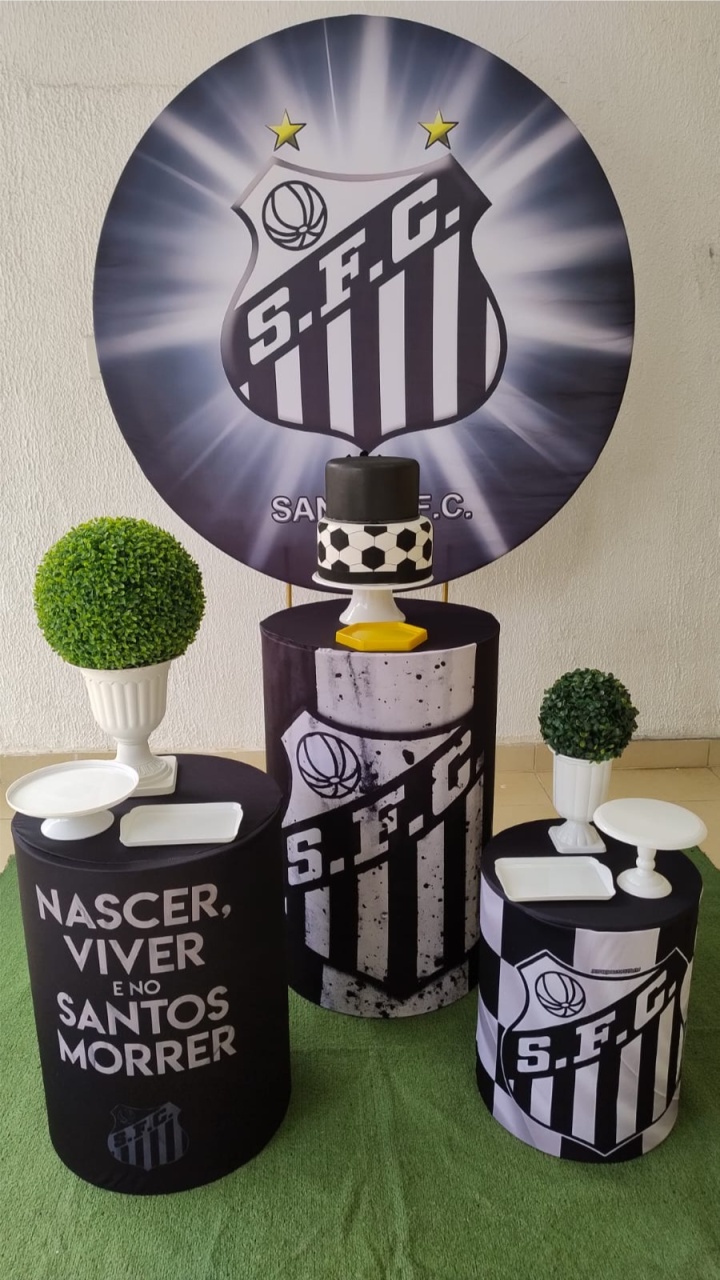 Kit Pegue E Monte Santos Futebol Clube - Clássico - Neide Locações pegue e Monte 