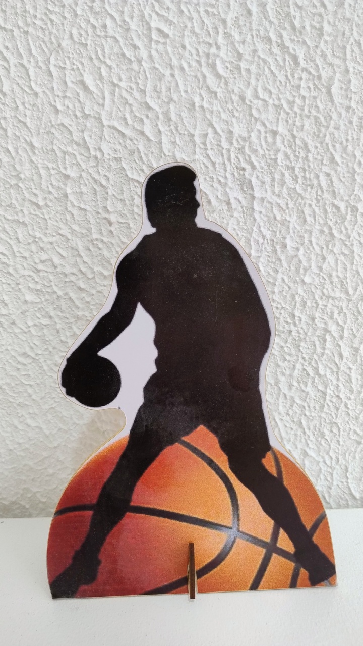 Display de Mesa Basquete - Neide Locações pegue e Monte 