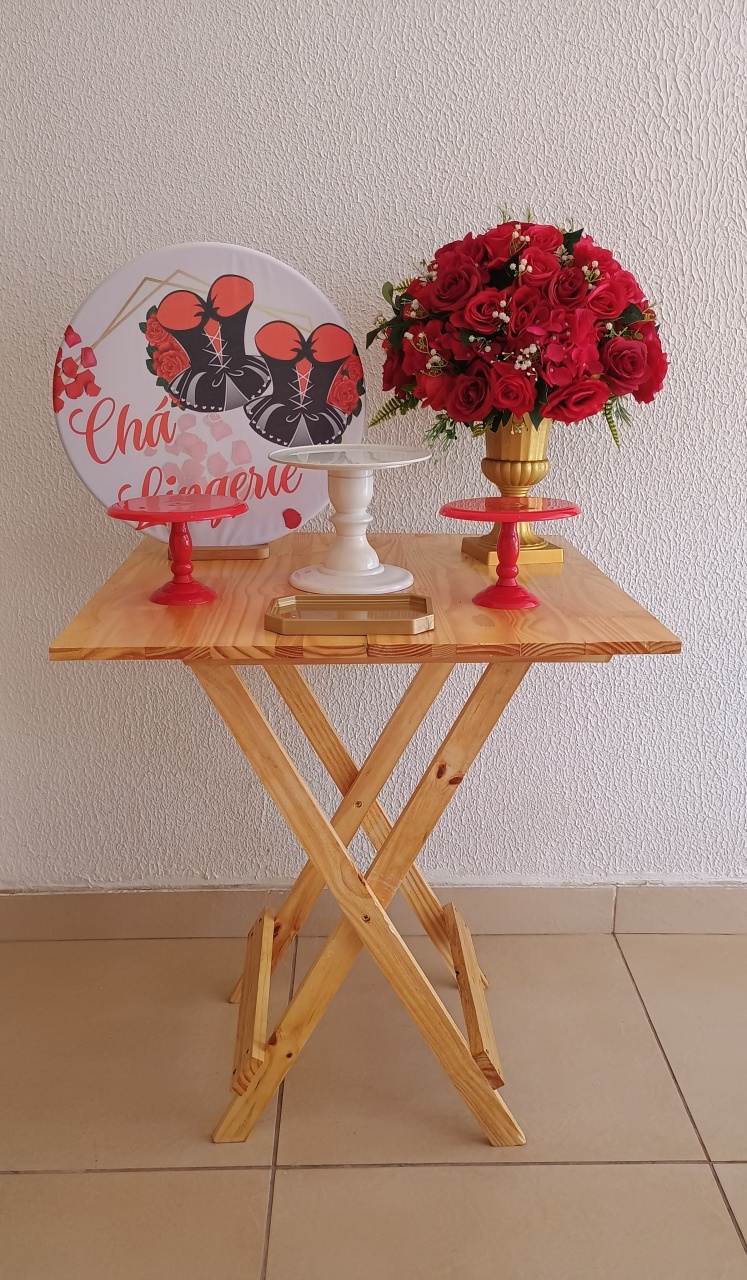 Mini Kit - Festa Na Mesa - Chá de Lingerie - Neide Locações pegue e Monte 
