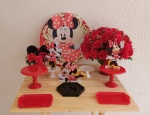 Mini Kit - Festa Na Mesa - Minnie Vermelho - imagem 2