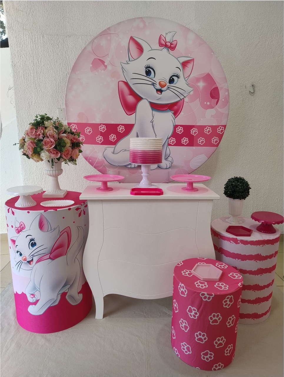 Kit Pegue E Monte Gatinha Marie - Premium - Neide Locações pegue e Monte 