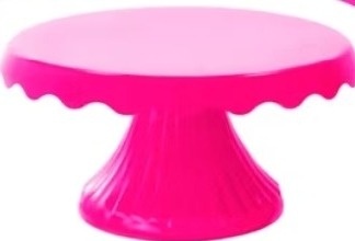 Suporte de Doces Babado Pink - Neide Locações pegue e Monte 
