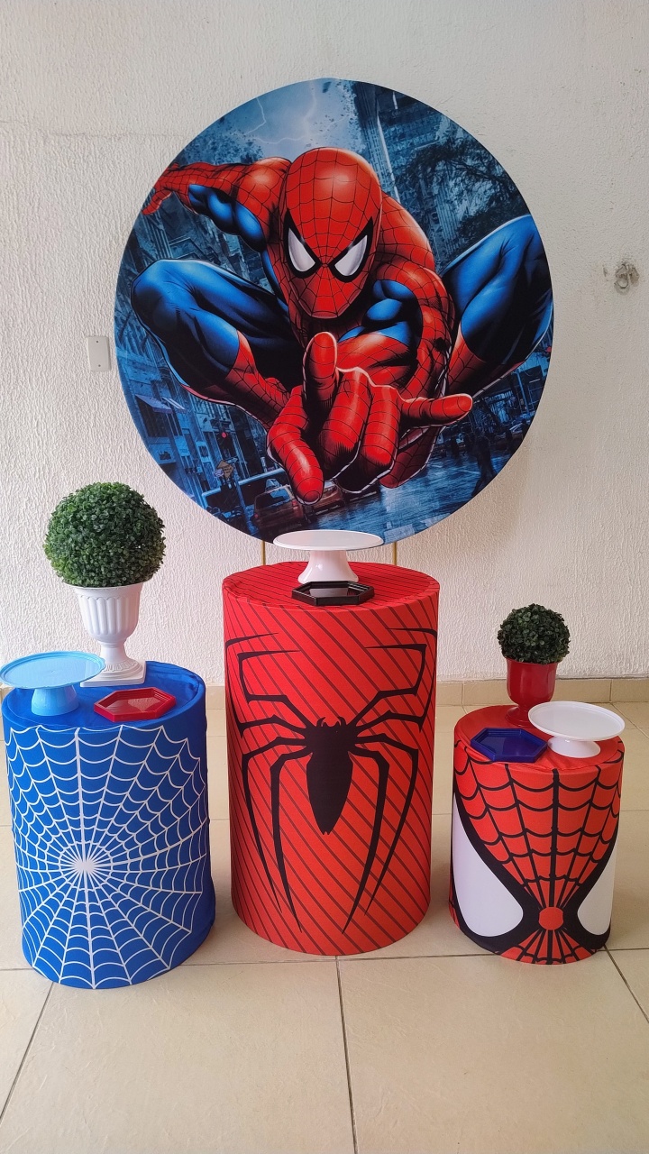 Kit Pegue E Monte Homem Aranha - Tradicional - Neide Locações pegue e Monte 