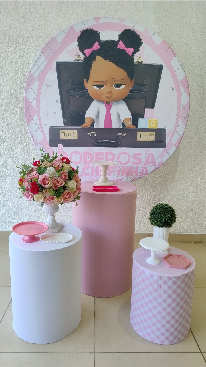 Kit Pegue E Monte Poderosa Chefinha Morena Rosa - Tradicional - Neide Locações pegue e Monte 