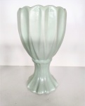 Vaso Decorado Porcelana Verde Claro - imagem 1