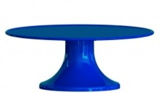 Boleira Cone Lisa 32 Cm Azul Marinho - Neide Locações pegue e Monte 