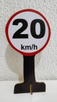 Displays de Mesa Placas de Trânsito - imagem 1