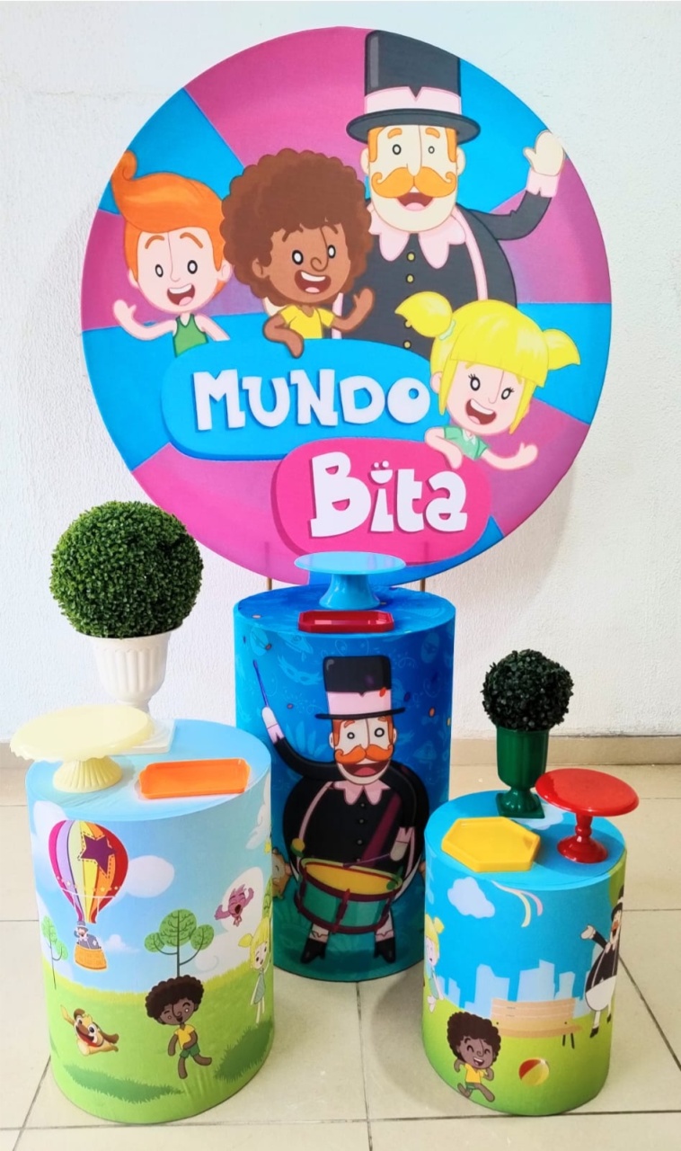 Kit Pegue E Monte Mundo Bita Menino - Tradicional - Neide Locações pegue e Monte 