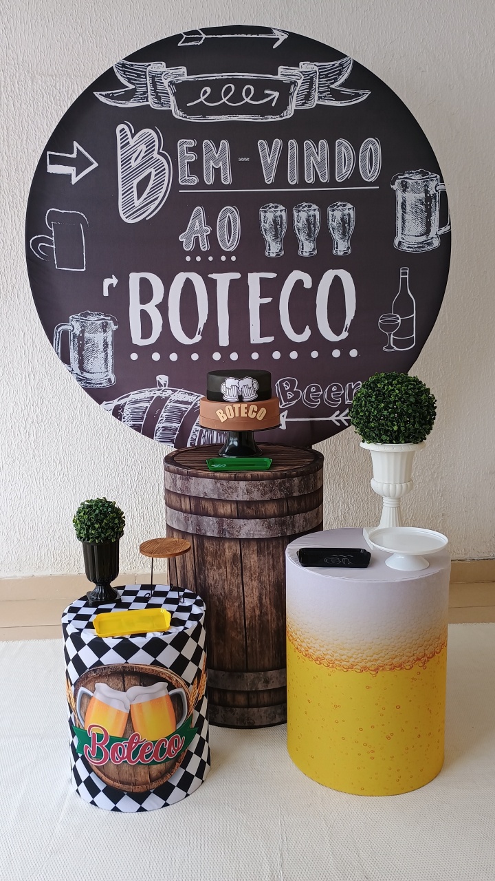 Kit Pegue E Monte - Bem Vindo Ao Boteco (Clássico) - Neide Locações pegue e Monte 