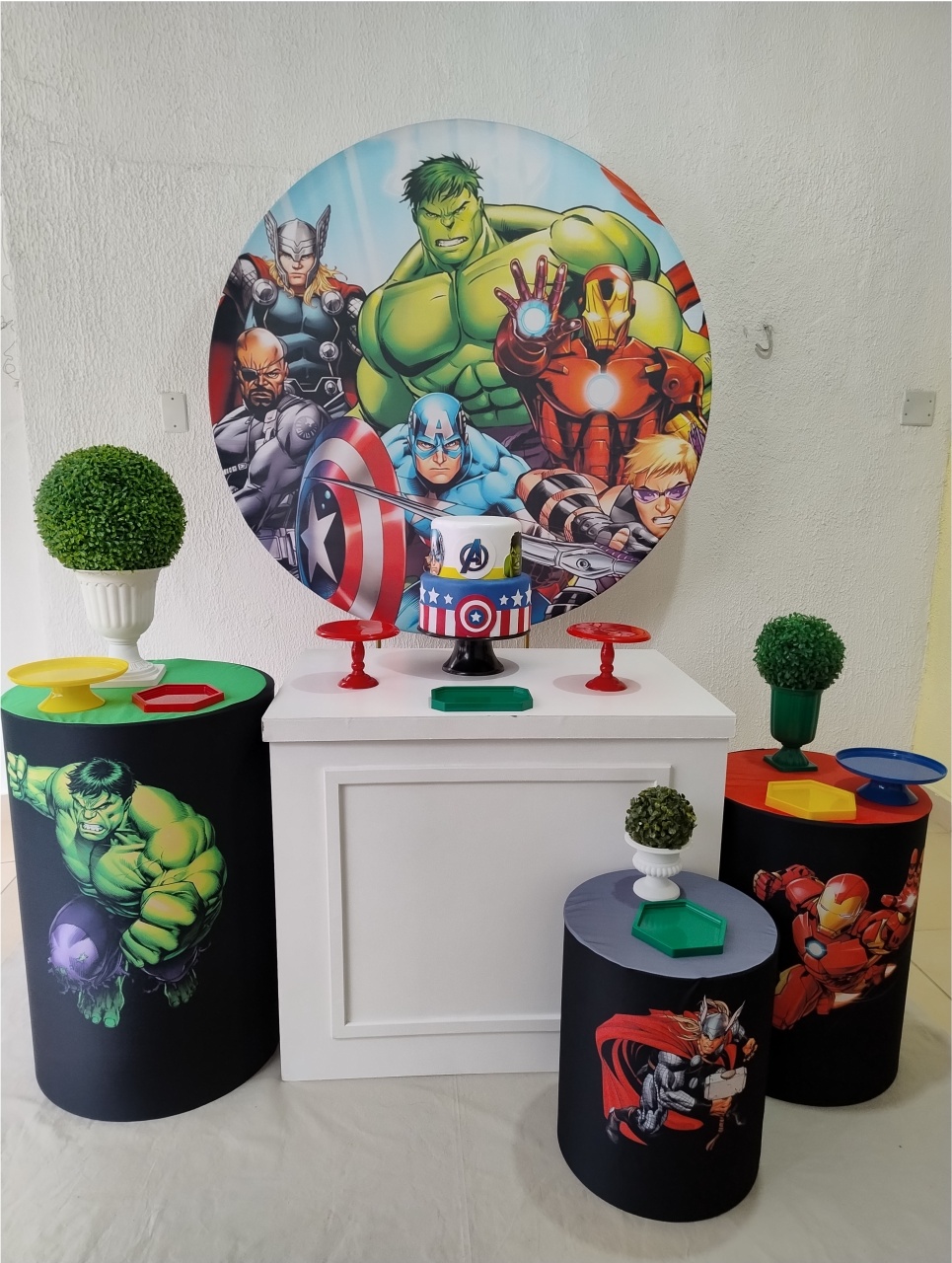 Kit Pegue E Monte Os Vingadores - Premium - Neide Locações pegue e Monte 