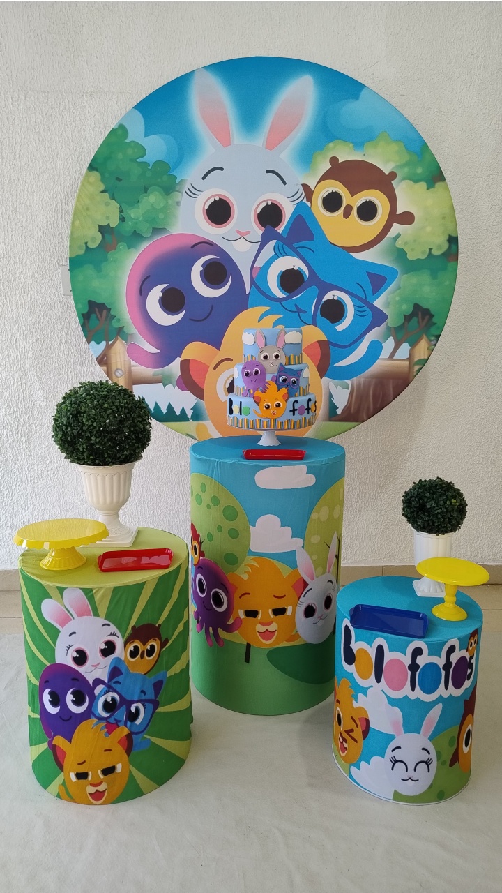 Kit Pegue E Monte Bolofofos - Clássico - Neide Locações pegue e Monte 