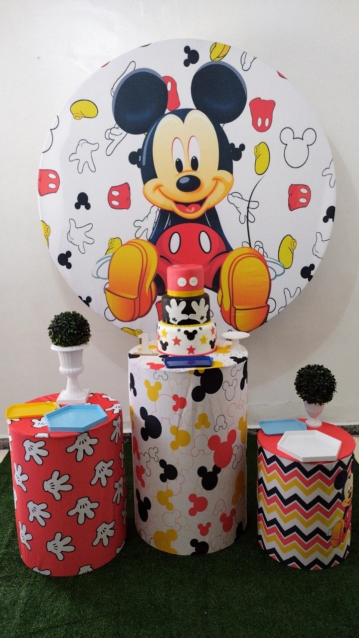 Kit Pegue E Monte Mickey - Clássico - Neide Locações pegue e Monte 