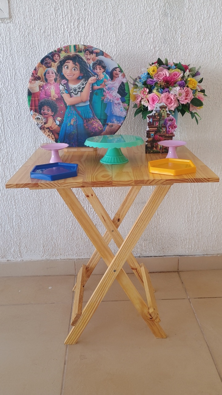  Mini Kit - Festa Na Mesa - Encanto - Neide Locações pegue e Monte 