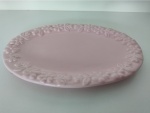 Bandeja Rosa Borda Floral - imagem 1