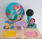 Mini Kit - Festa Na Mesa ‐ Ariel Pequena Sereia - imagem 2