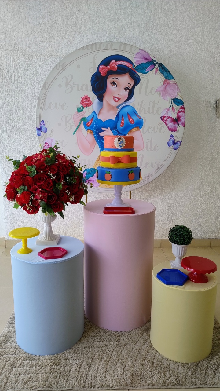 Kit Pegue E Monte Branca de Neve - Clássico - Neide Locações pegue e Monte 