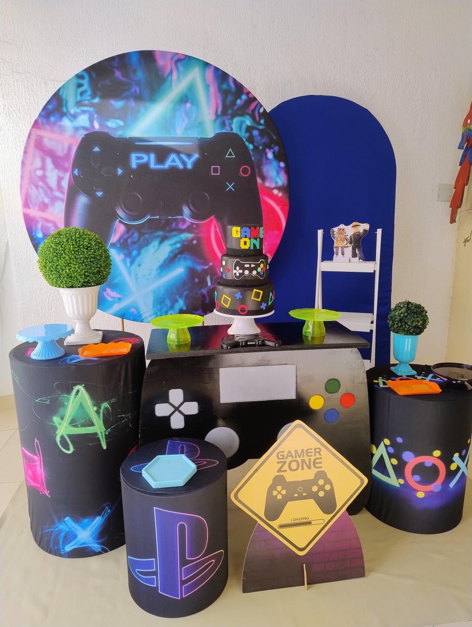 Kit Pegue E Monte Vídeo Game (Luxo) - Neide Locações pegue e Monte 