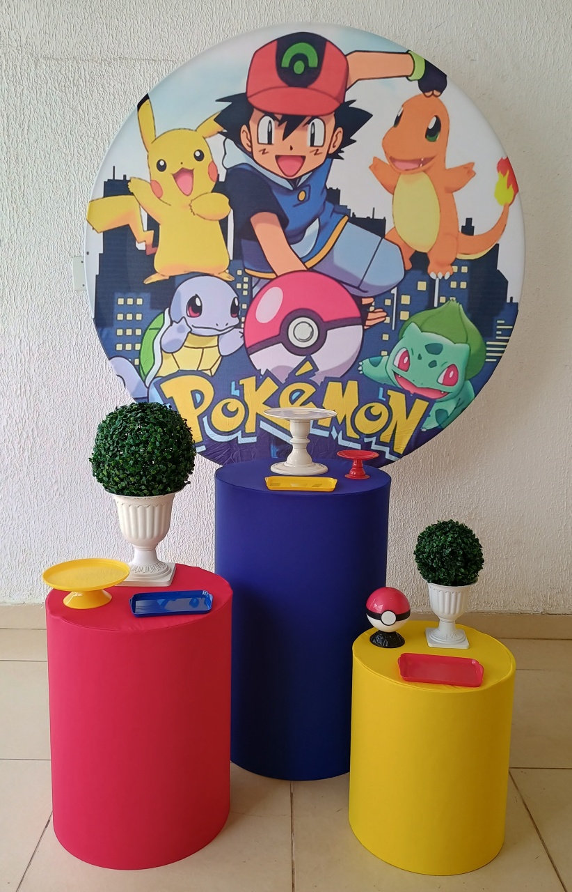 Kit Pegue E Monte Pokemon - Tradicional - Neide Locações pegue e Monte 