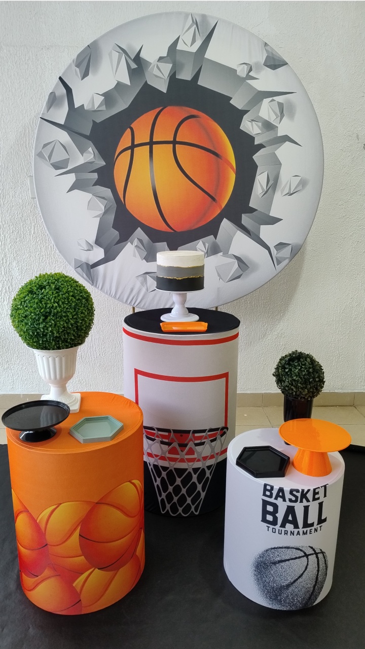 Kit Pegue E Monte Basquete - Clássico - Neide Locações pegue e Monte 