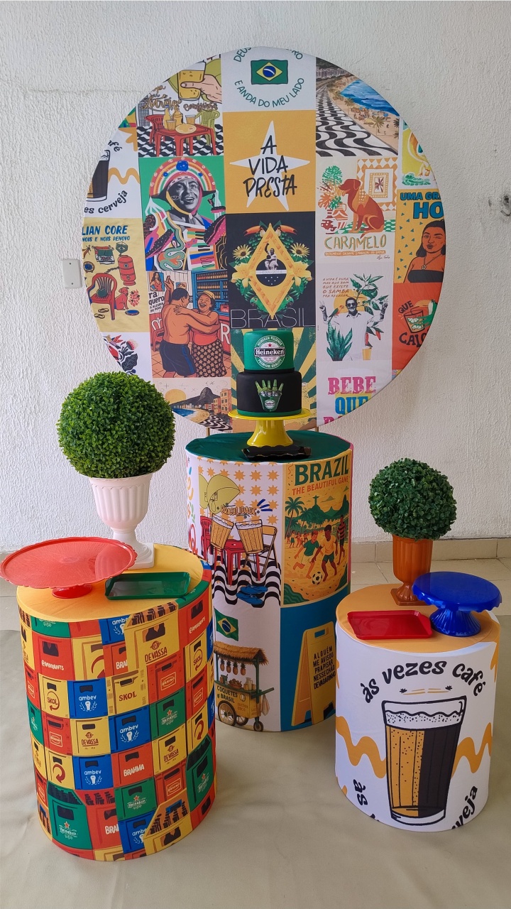 Kit Pegue E Monte Brasilidade - Clássico - Neide Locações pegue e Monte 