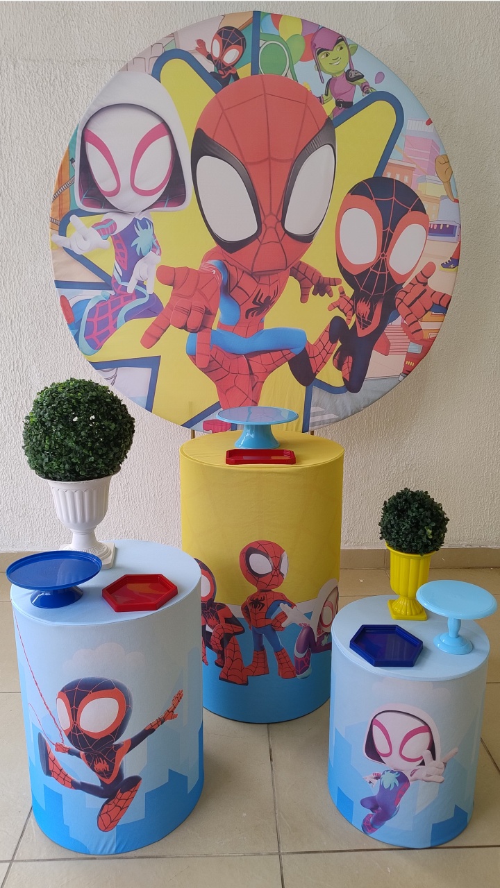 Kit Pegue E Monte Homem Aranha Spidey E Seus Amigos - Tradicional - Neide Locações pegue e Monte 