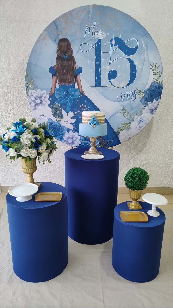 Kit Pegue E Monte 15 Anos Debutante - Clássico - Neide Locações pegue e Monte 