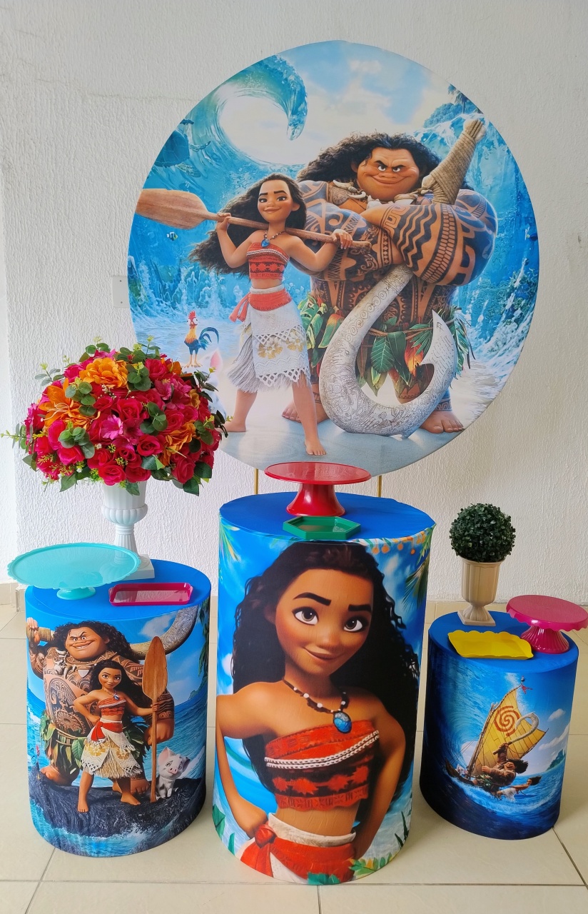 Kit Pegue E Monte Moana - Tradicional - Neide Locações pegue e Monte 