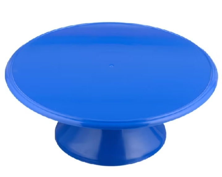 Mini Suporte de Doce Boleira Cone Lisa Azul - Neide Locações pegue e Monte 
