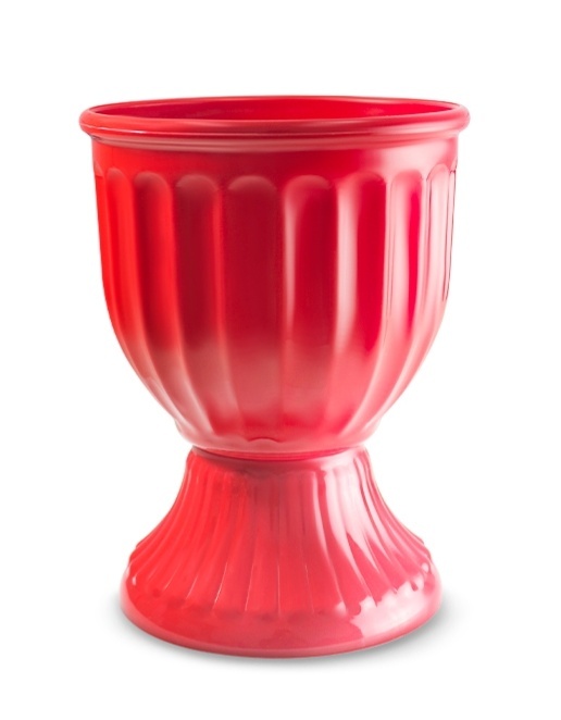 Vaso Romano Decorativo Vermelho - Neide Locações pegue e Monte 
