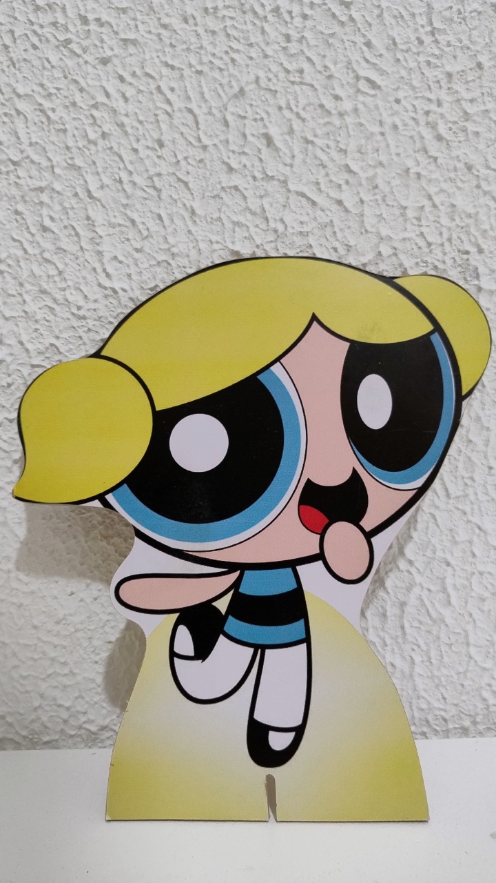 Display de Mesa Meninas Super Poderosas - Neide Locações pegue e Monte 