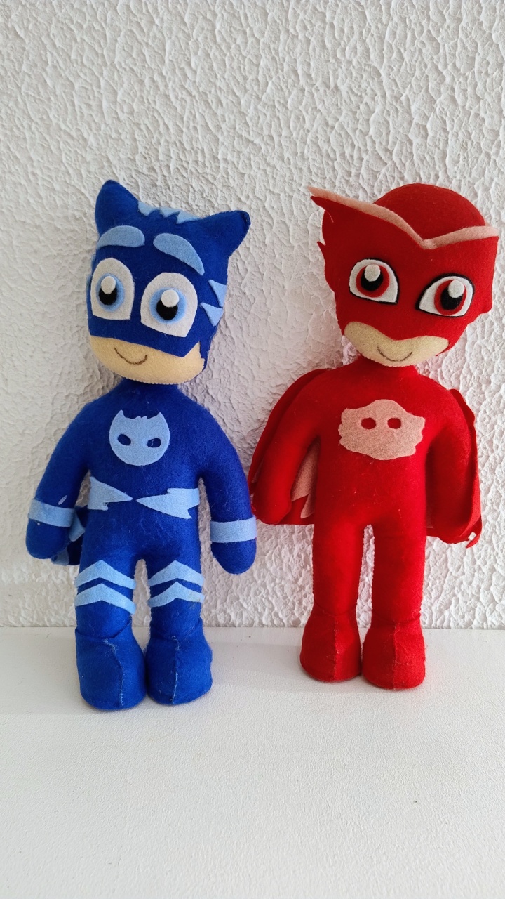 Pj Masks - Neide Locações pegue e Monte 