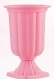 Vaso Romano Rosa Bebê - Neide Locações pegue e Monte 