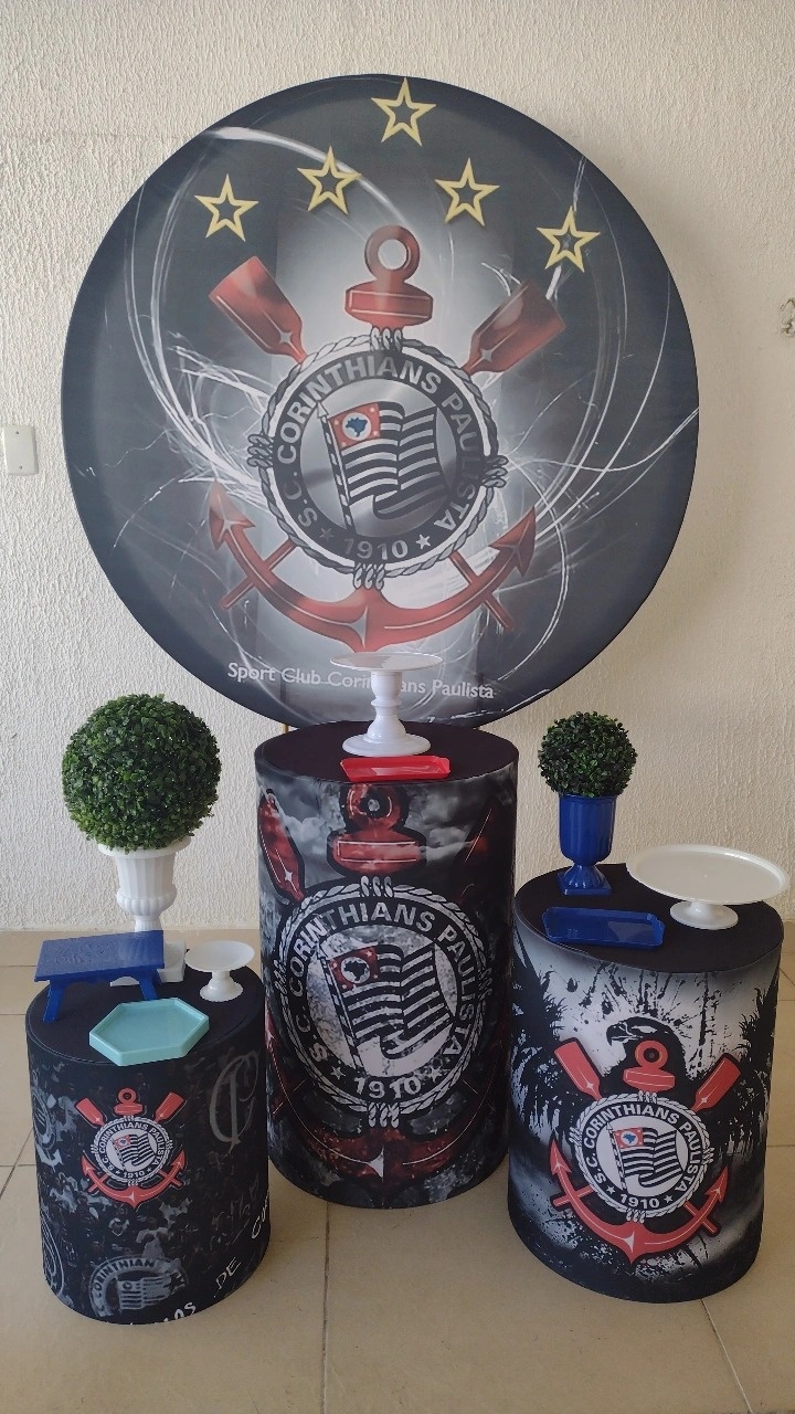 Kit Pegue E Monte Corinthians - Tradicional - Neide Locações pegue e Monte 
