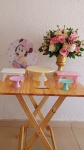 Mini Kit - Festa Na Mesa - Baby Minnie Rosa - imagem 1