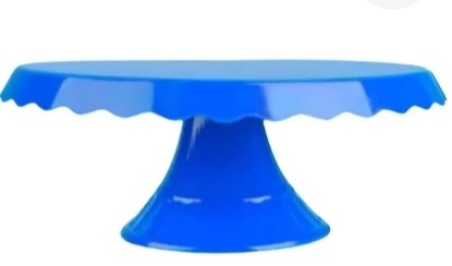 Suporte de Doces Babado Azul - Neide Locações pegue e Monte 