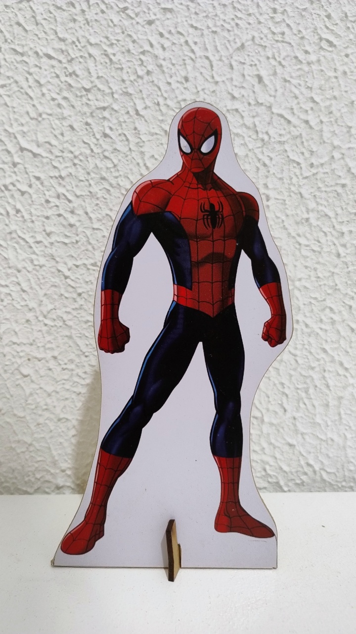 Displays de Mesa Homem Aranha - Neide Locações pegue e Monte 