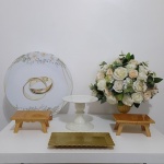 Mini Kit - Festa Na Mesa Par de Alianças - Noivado Casamento Bodas - imagem 2