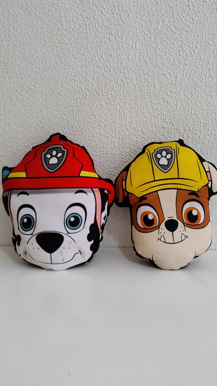 Almofadas Patrulha Canina - Neide Locações pegue e Monte 