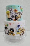 Bolo Cenográfico Looney Tunes - imagem 1